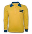 Sweden 1958 World Cup Home Long Sleeve Retro Shirt