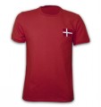 Denmark 1970s Home Short Sleeve Retro Shirt
